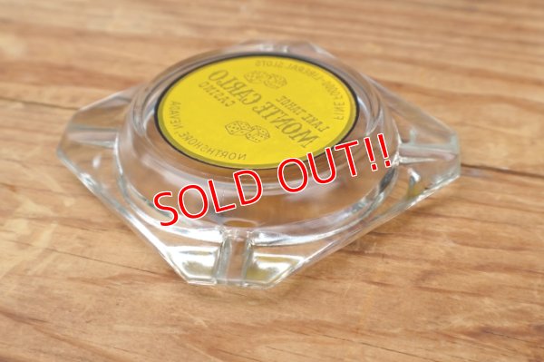 画像4: dp-260601-12 LAKE TAHOE MONTE CARLO CASINO GLASS ASHTRAY
