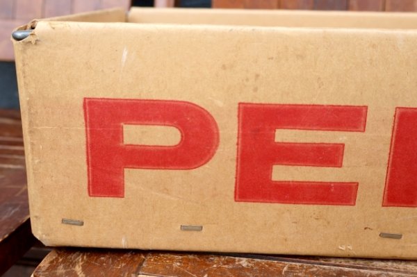 画像2: dp-260601-24 PEPSI 1970's Cardboard Crate Box