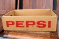 dp-260601-24 PEPSI 1970's Cardboard Crate Box