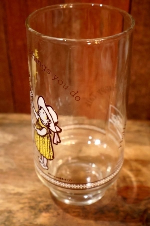 画像4: gs-250618-12 Holly Hobbie / Coca-Cola 1970's Novelty Glass