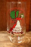 gs-250618-16 Holly Hobbie / Coca-Cola 1970's Novelty Glass