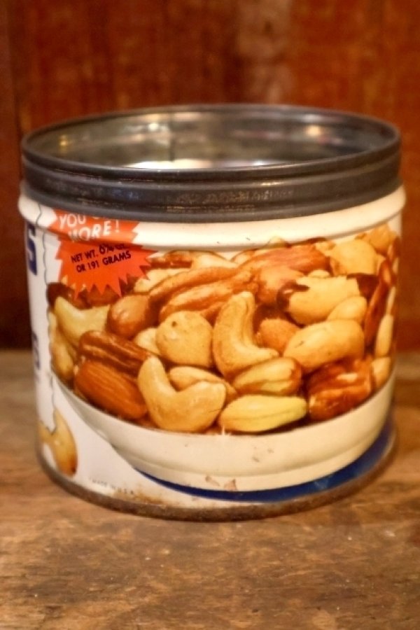 画像4: ct-260601-13 PLANTERS / MR.PEANUT 1950's DE LUXE Salted MIXED NUTS CAN