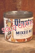 ct-260601-13 PLANTERS / MR.PEANUT 1950's DE LUXE Salted MIXED NUTS CAN