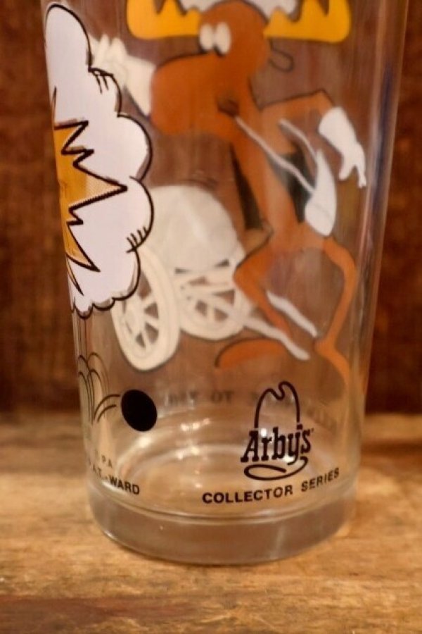 画像4: gs-251201-15 Bullwinkle / Arby's 1970's Novelty 11 oz. Glass
