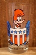 gs-251201-13 Woody Woodpecker / Arby's 1970's Novelty 11 oz. Glass
