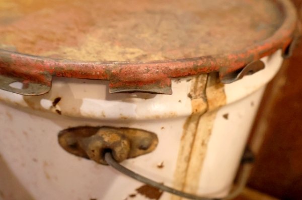 画像11: dp-250618-77 PURE Purelube 1960's 5 U.S. GALLONS GREASE CAN