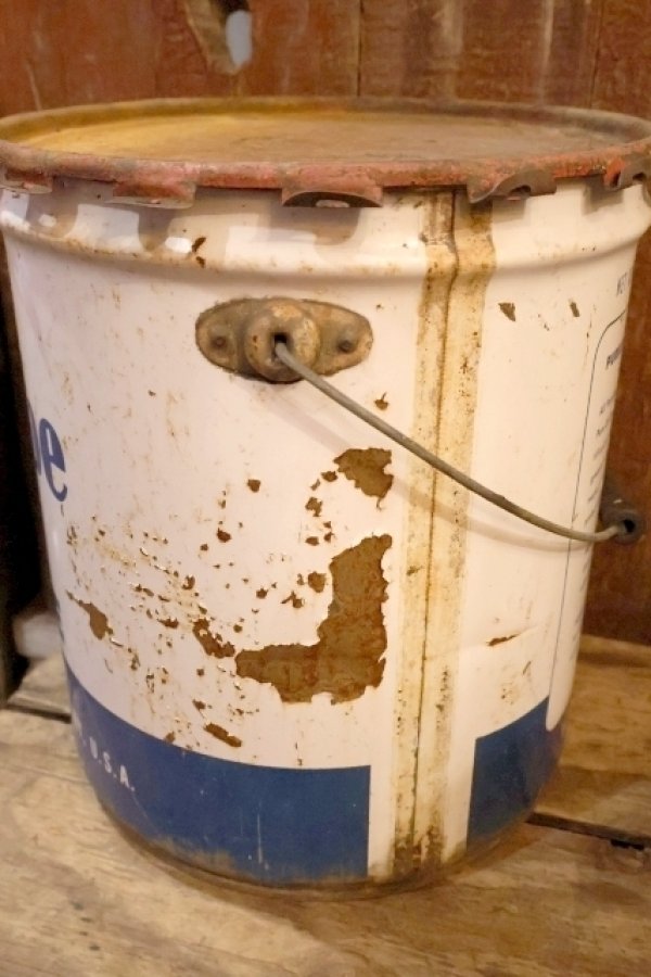 画像6: dp-250618-77 PURE Purelube 1960's 5 U.S. GALLONS GREASE CAN