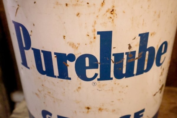 画像3: dp-250618-77 PURE Purelube 1960's 5 U.S. GALLONS GREASE CAN