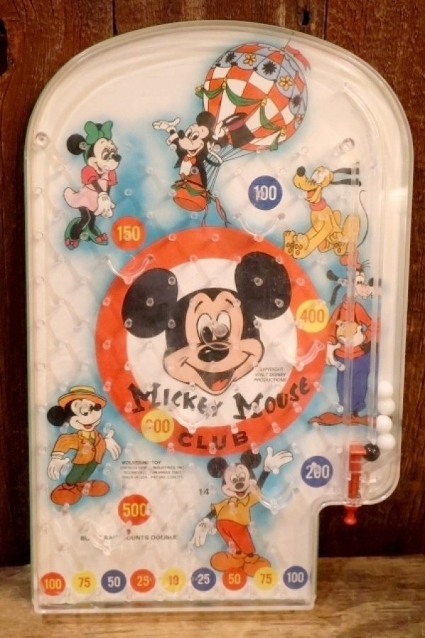 画像1: ct-250801-09 MICKEY MOUSE CLUB / WOLVERINE TOY 1965 ACTION GAME