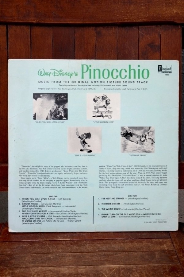 画像6: nt-260601-01 PINOCCHIO / 1960's LP Record