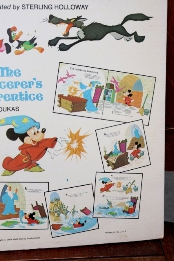 画像12: nt-260601-03 WALT DISNEY'S PETER AND THE WOLF 1959 LP Record