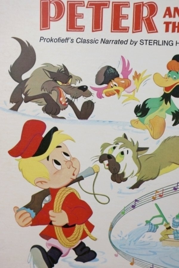 画像3: nt-260601-03 WALT DISNEY'S PETER AND THE WOLF 1959 LP Record