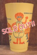 ct-260520-07 McDonald's / 1970's Plastic Cup (B)