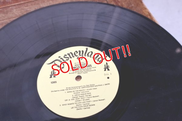 画像11: nt-260601-02 WALT DISNEY'S Uncle Remus 1959 LP Record