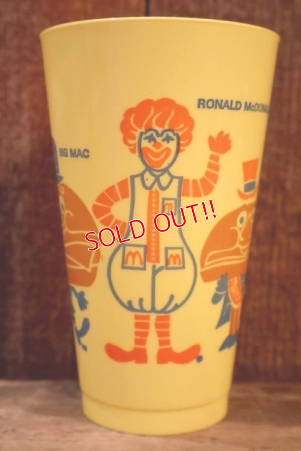 画像1: ct-260520-07 McDonald's / 1970's Plastic Cup 