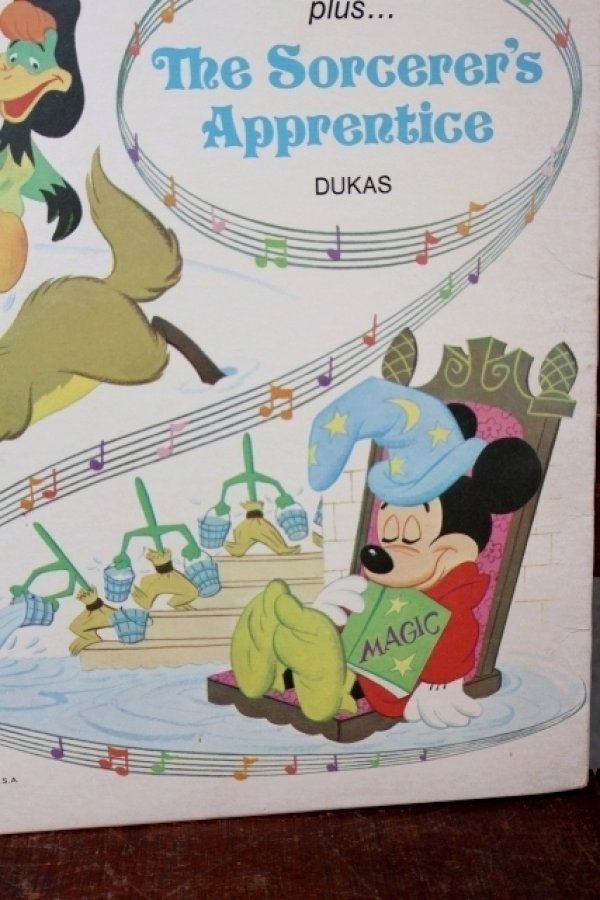 画像2: nt-260601-03 WALT DISNEY'S PETER AND THE WOLF 1959 LP Record
