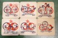 ct-200101-28 Budweiser / BUD MAN 1970's-1980's Coaster Set