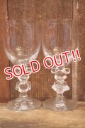 gt-250618-17 Mickey Mouse & Minnie Mouse 1990's Wine Glass Set
