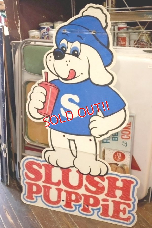画像1: ct-260204-05 SLUSH PUPPiE / 1990's Plastic Sign
