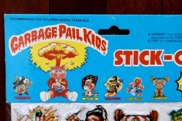 画像2: nt-260701-01 GARBAGE PAIL KIDS 1986 Imperial STICK-ONS STICKERS (B)