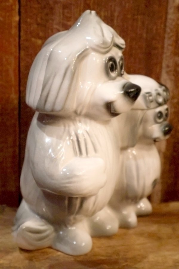 画像5: ct-260106-06 FORD / 1950's-1960's Shaggy Dog Ceramic Coin Bank