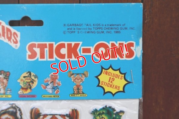 画像3: nt-260701-01 GARBAGE PAIL KIDS 1986 Imperial STICK-ONS STICKERS (B)