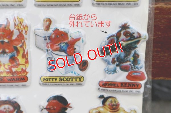 画像7: nt-260701-01 GARBAGE PAIL KIDS 1986 Imperial STICK-ONS STICKERS (B)