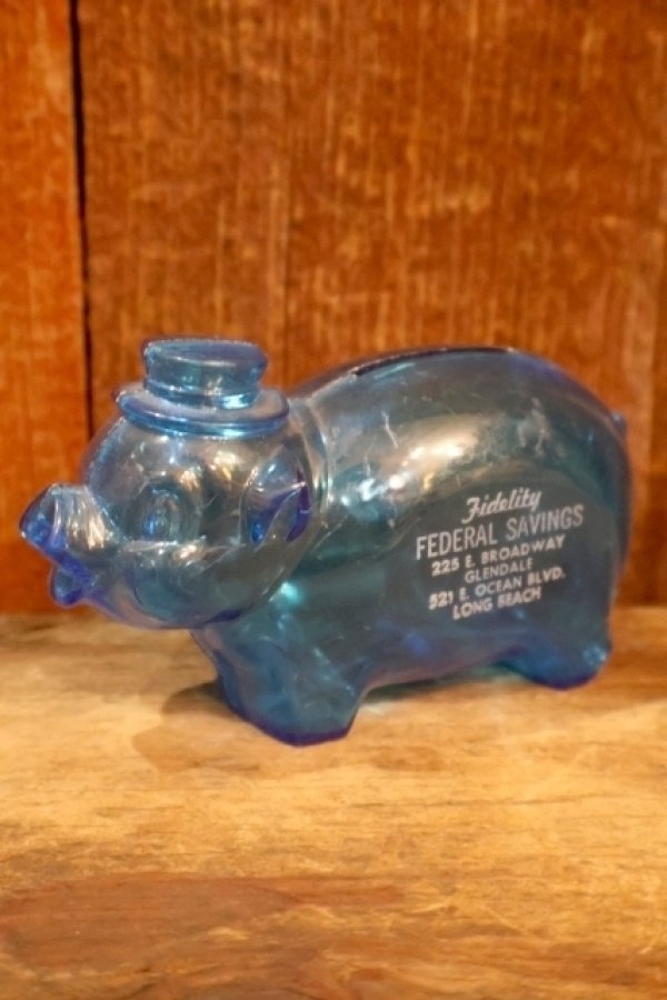 画像1: nt-260204-05 Fidelity FEDERAL SAVINGS 1960's Piggy Bank