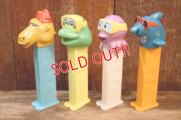 画像4: pz-201101-01 Crazy Animals / 1990's PEZ Dispenser Set