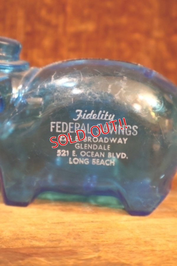 画像3: nt-260204-05 Fidelity FEDERAL SAVINGS 1960's Piggy Bank