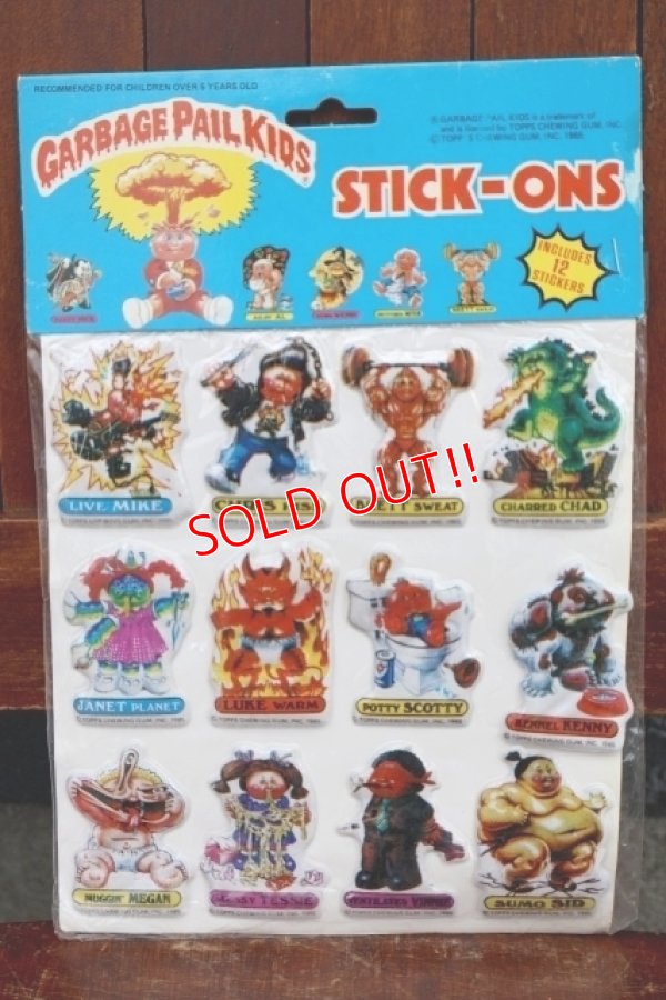画像1: nt-260701-01 GARBAGE PAIL KIDS 1986 Imperial STICK-ONS STICKERS (B)