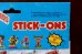 画像3: nt-260701-01 GARBAGE PAIL KIDS 1986 Imperial STICK-ONS STICKERS (A) (3)