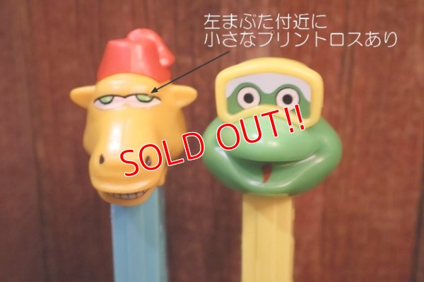 画像2: pz-201101-01 Crazy Animals / 1990's PEZ Dispenser Set