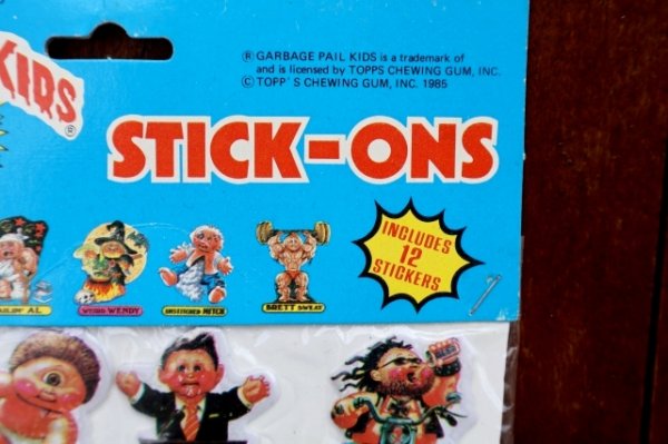 画像3: nt-260701-01 GARBAGE PAIL KIDS 1986 Imperial STICK-ONS STICKERS (C)