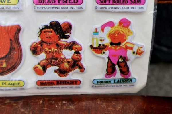 画像9: nt-260701-01 GARBAGE PAIL KIDS 1986 Imperial STICK-ONS STICKERS (C)