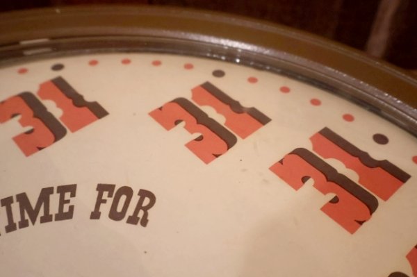 画像10: dp-251008-26 【難あり】BASKIN-ROBBINS 1960's WALL CLOCK
