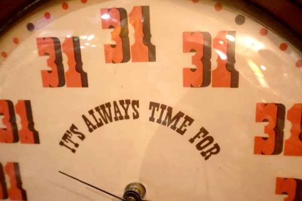画像2: dp-251008-26 【難あり】BASKIN-ROBBINS 1960's WALL CLOCK