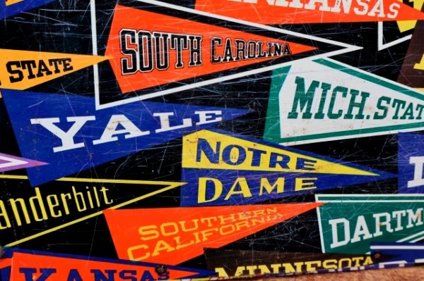 画像18: dp-260601-07 FILE-A-WAY 1950's-1960's COLLEGE PENNANT STUDENT RECORD FILE BOX