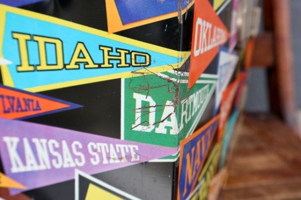 画像9: dp-260601-07 FILE-A-WAY 1950's-1960's COLLEGE PENNANT STUDENT RECORD FILE BOX