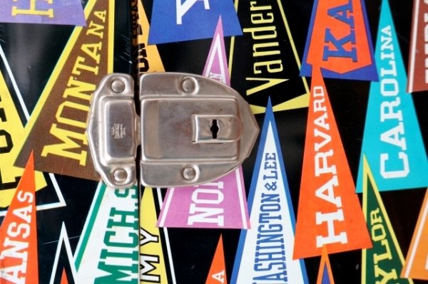 画像2: dp-260601-07 FILE-A-WAY 1950's-1960's COLLEGE PENNANT STUDENT RECORD FILE BOX
