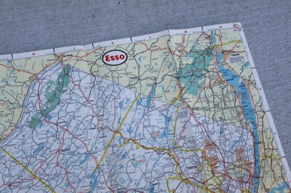 画像5: dp-250728-05 Enco 1953 Road Map "New Jersey"