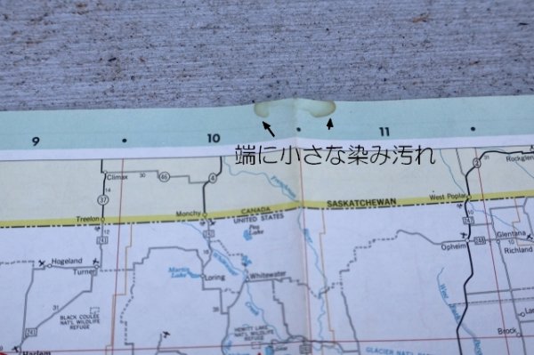 画像5: dp-220301-21 TEXACO 1969 Road Map "MONTANA"