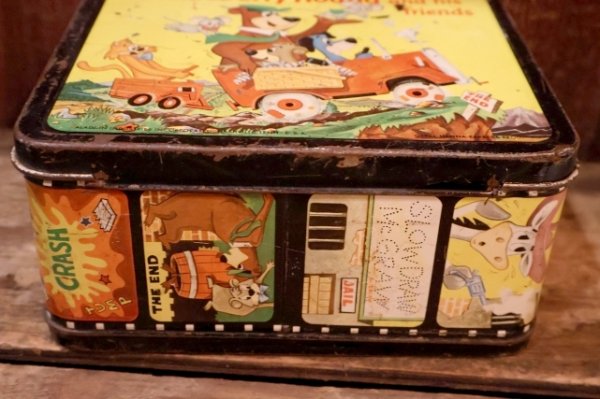 画像11: ct-260401-53 YOGI BEAT AND FRIENDS 1963 ALADDIN Metal Lunch Box