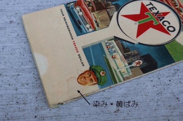 画像2: dp-220301-21 TEXACO 1962 Road Map "NEW MEXICO"