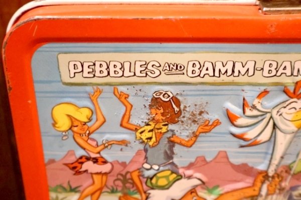 画像7: ct-251201-08 PEBBLES AND BAMM BAMM / ALADDIN 1971 Metal Lunch Box