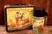 画像1: ct-260401-53 YOGI BEAT AND FRIENDS 1963 ALADDIN Metal Lunch Box (1)