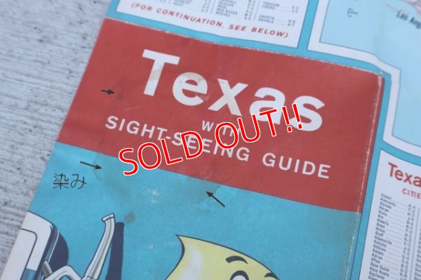 画像10: dp-250728-05 Enco 1962 Road Map "Texas"