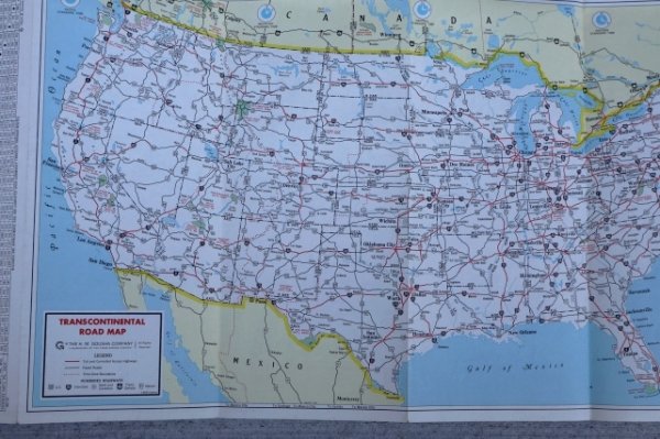 画像7: dp-220301-21 TEXACO 1969 Road Map "MONTANA"