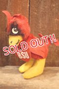ct-250908-01 Collegiate 1950's-1960's College Mascot Doll "BSU" Bird