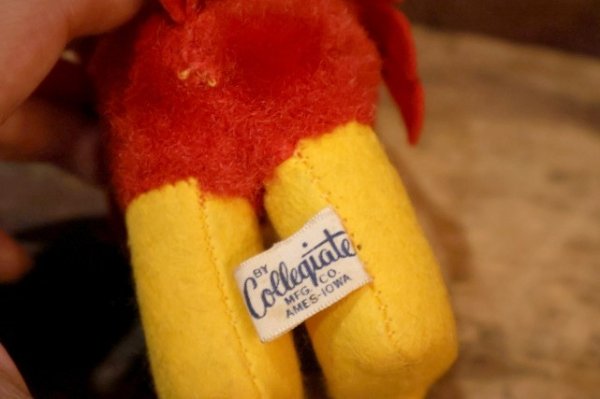 画像6: ct-250908-01 Collegiate 1950's-1960's College Mascot Doll "BSU" Bird